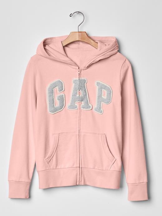 Sparkle logo zip hoodie | Gap