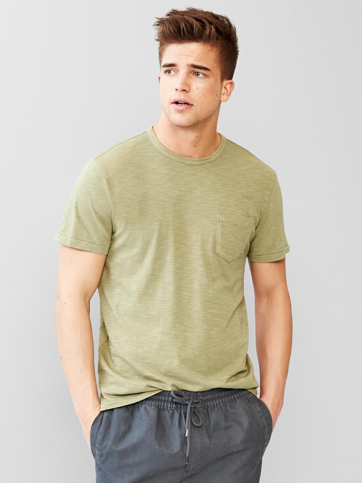 Lived in solid t shirt Gap