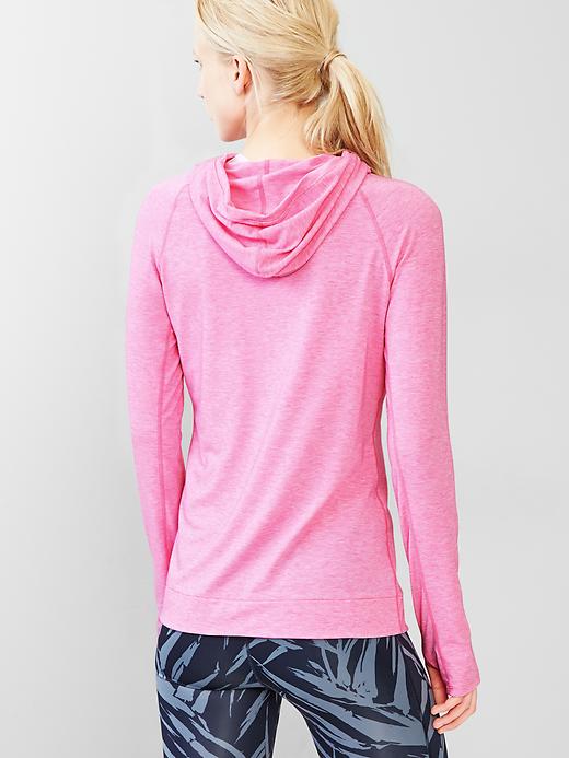 Image number 2 showing, GapFit Breathe long-sleeve hoodie