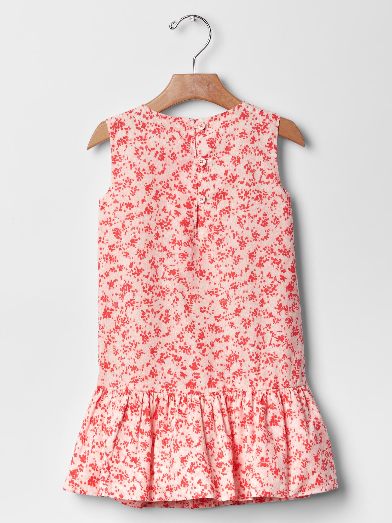 Speckled side-pleat dress | Gap