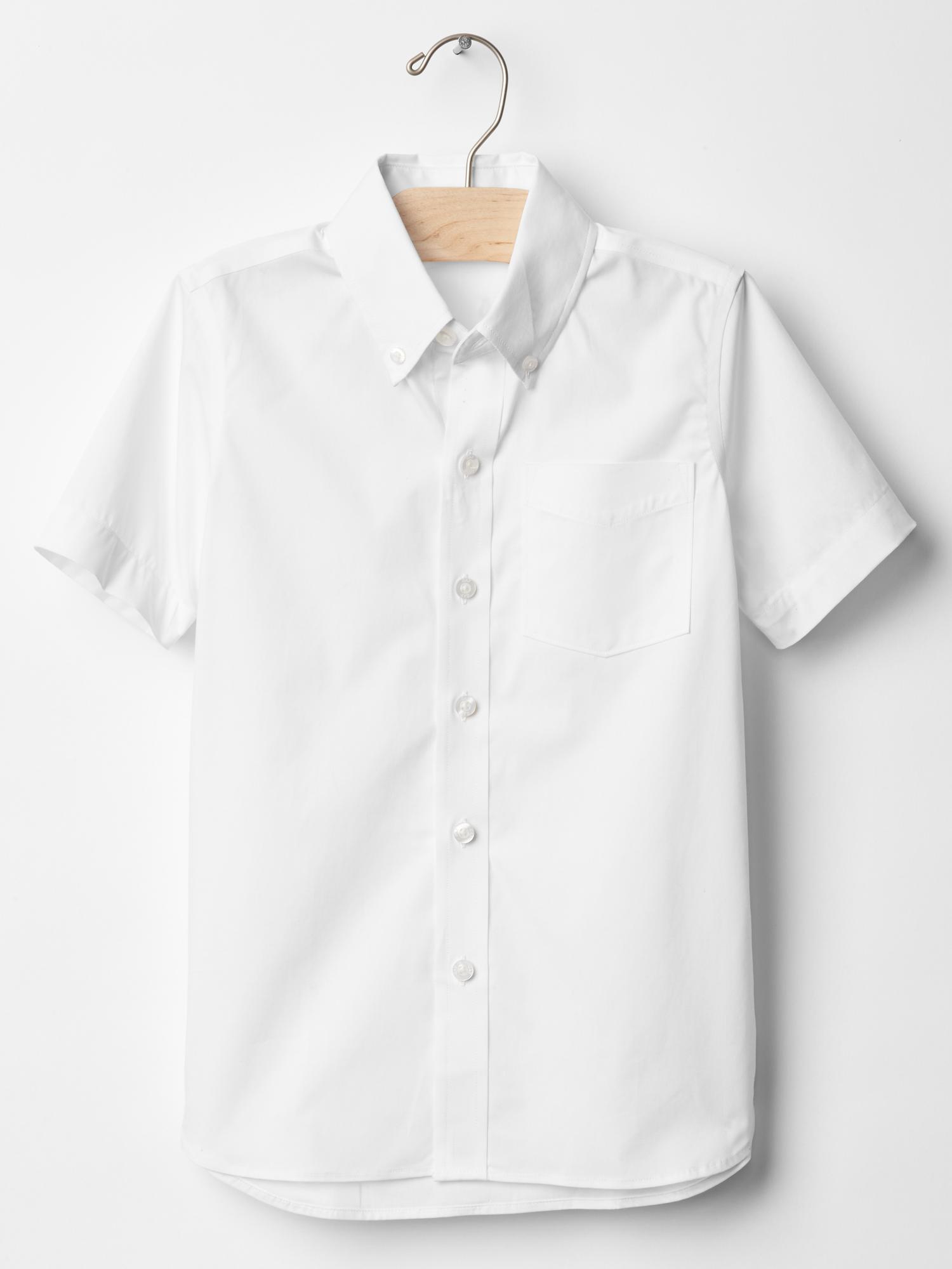 Non iron poplin shirt