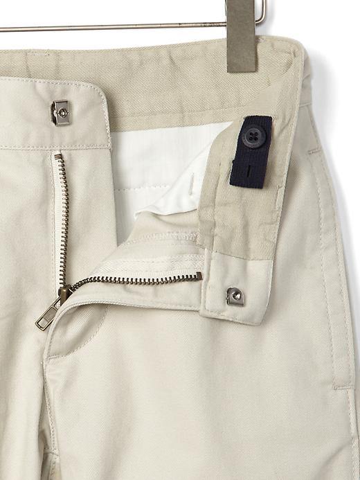 2 of 8 showing, with the color fresh praline of product GapShield classic relaxed khakis
