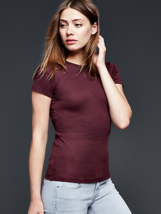 View large product image 1 of 1. Modern crew tee
