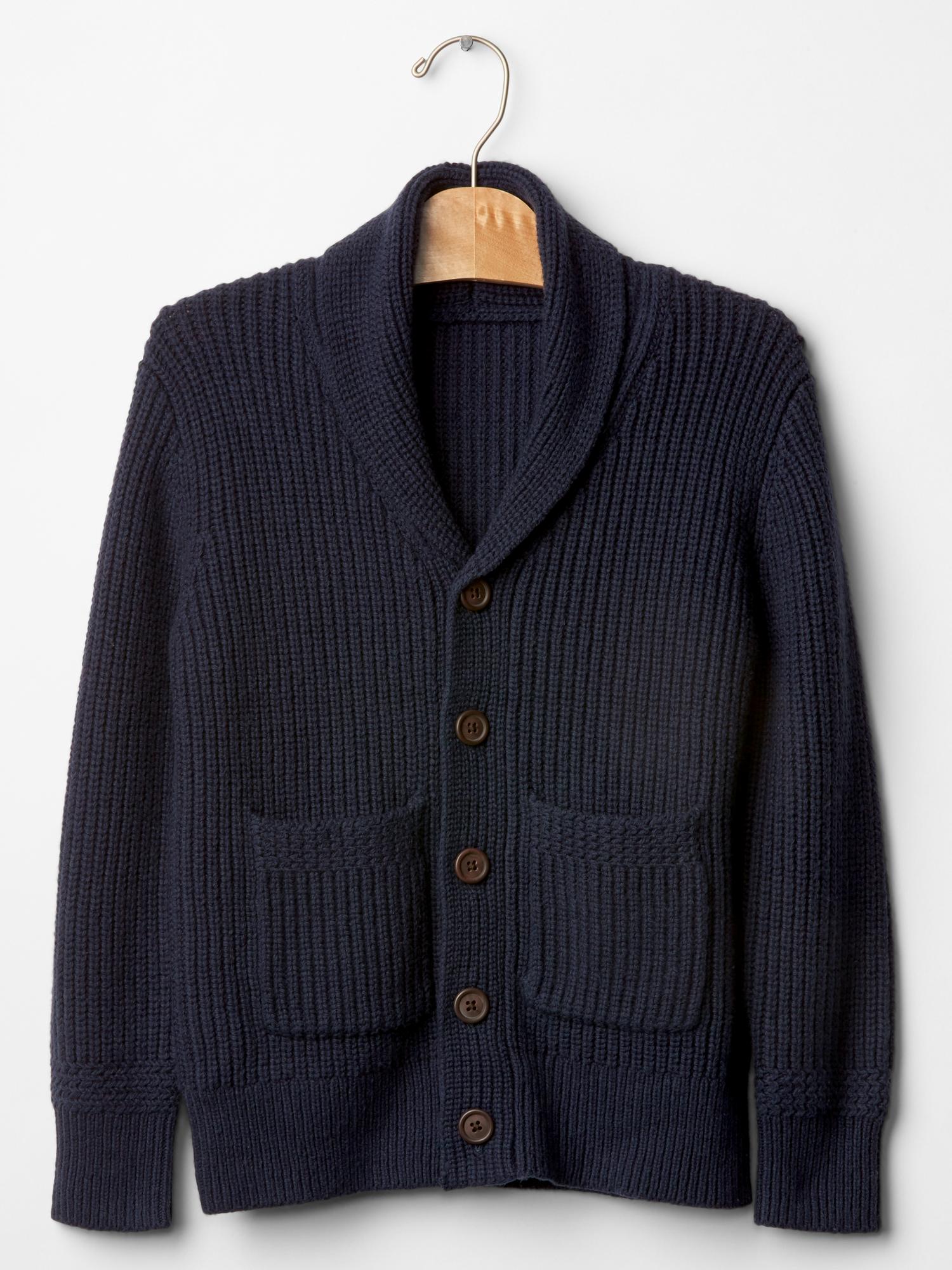 Gap shawl deals collar cardigan