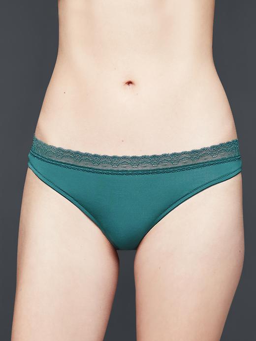 Image number 7 showing, Modal low-rise thong