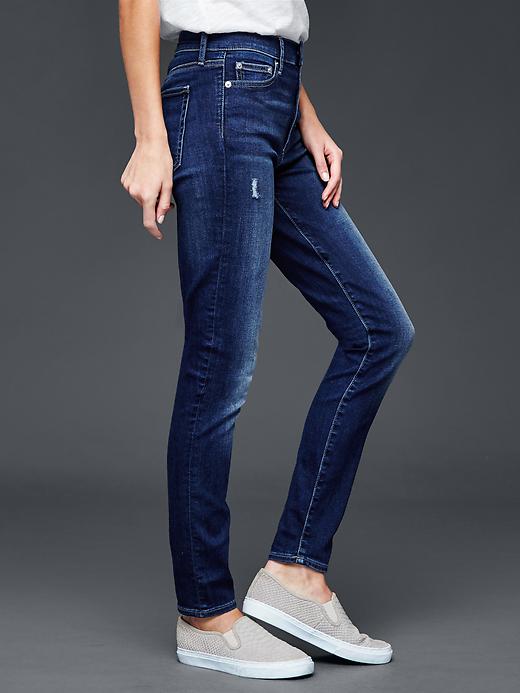 Image number 3 showing, 1969 resolution true skinny high-rise jean