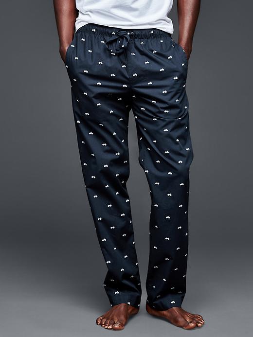 1 of 8 showing, with the color new classic navy of product Bicycles PJ pants