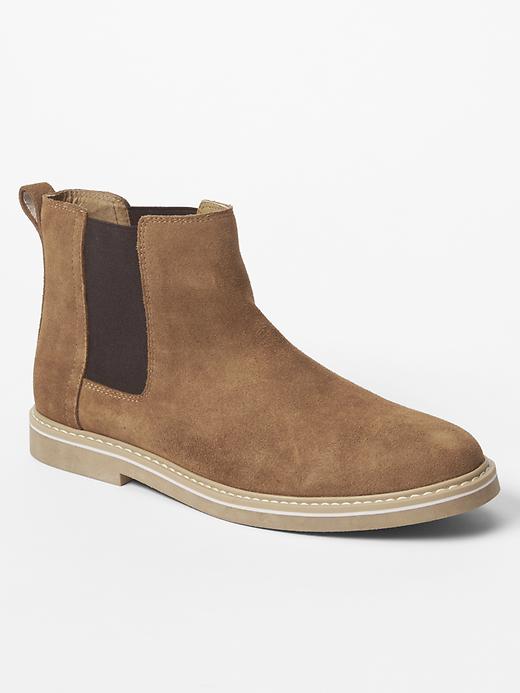 1 of 8 showing, with the color light brown of product Chelsea boots