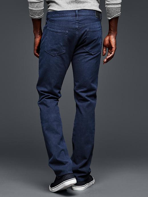 2 of 8 showing, with the color dark navy of product 1969 black fill slim fit