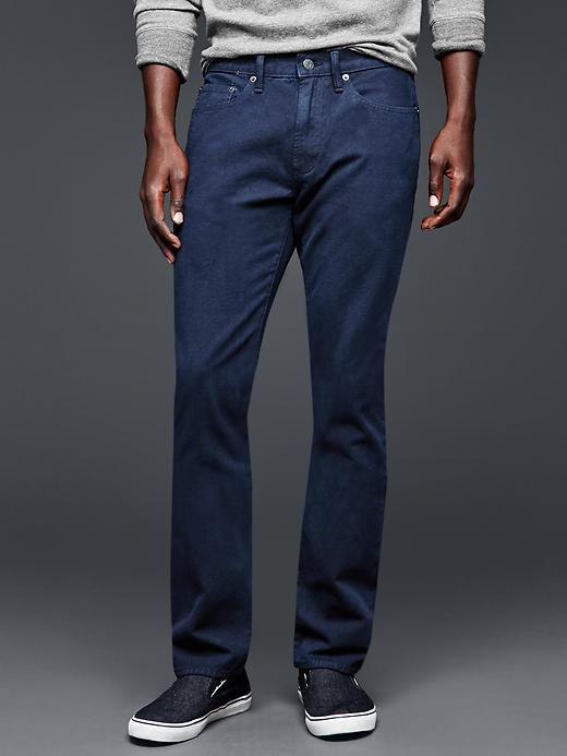 1 of 8 showing, with the color dark navy of product 1969 black fill slim fit