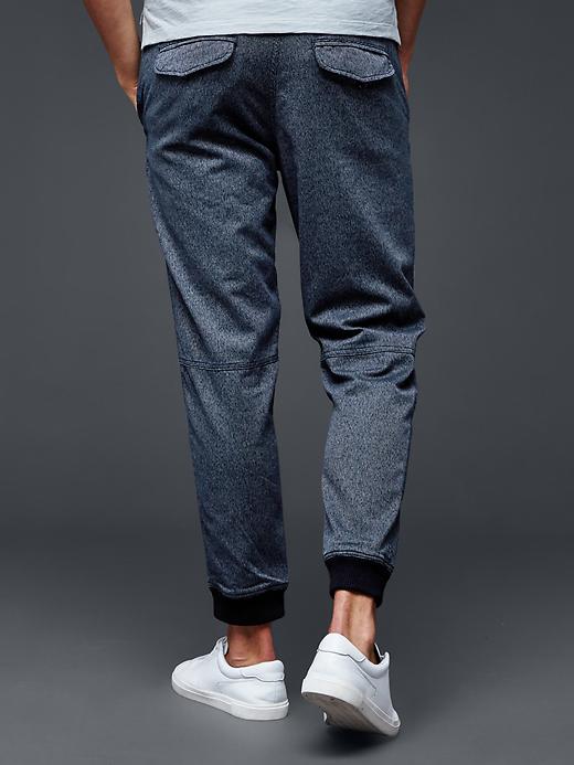 2 of 8 showing, with the color navy of product Dobby utility jogger