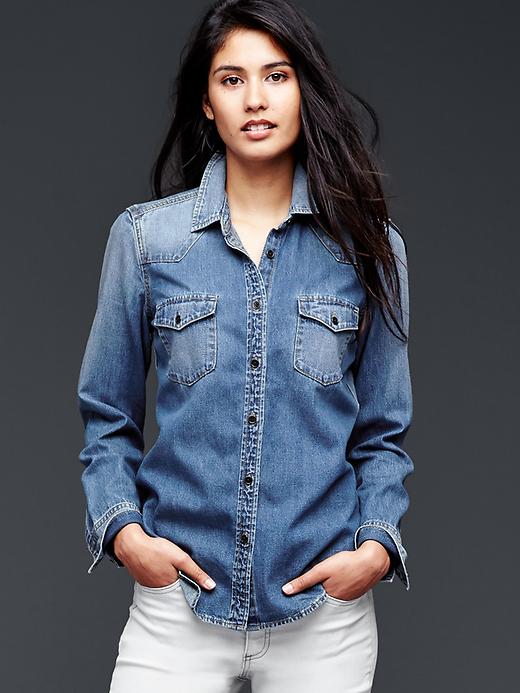 1969 denim western shirt | Gap
