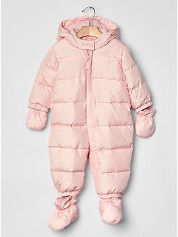 Warmest down snowsuit Gap