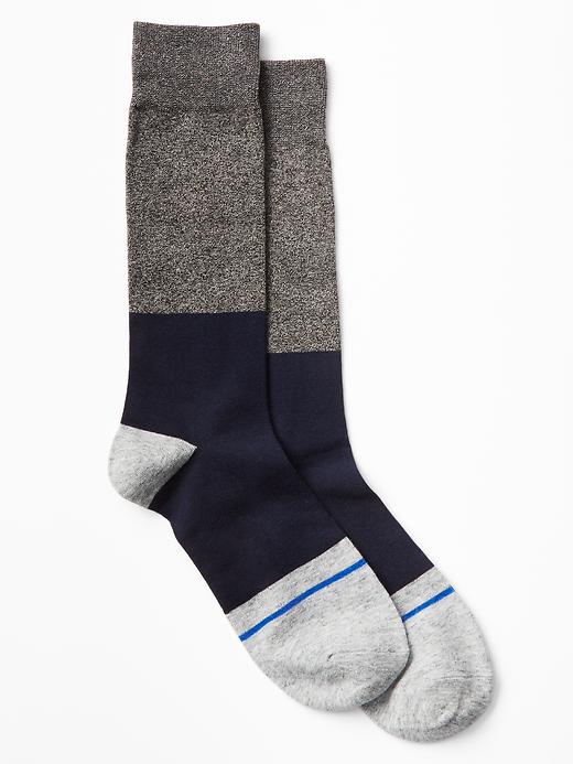View large product image 1 of 1. Colorblock socks