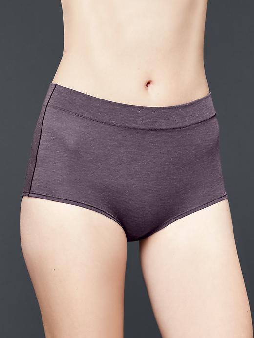 1 of 8 showing, with the color new vineyard of product Breathe High Rise Bikini