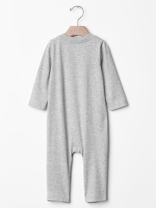 2 of 8 showing, with the color dad of product Long sleeve graphic one-piece