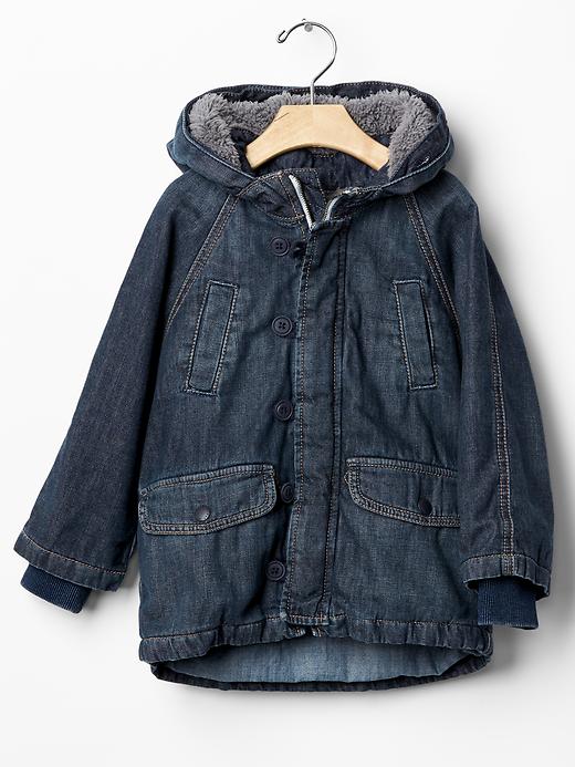 1969 denim snorkel jacket Gap