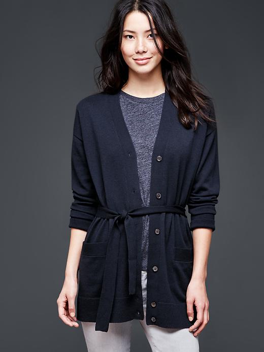 View large product image 1 of 1. Brooklyn V-neck cardigan