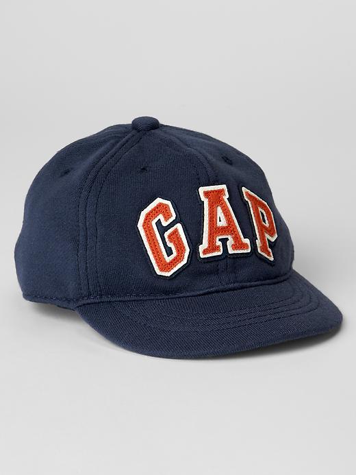 1 of 8 showing, with the color indigo heather of product Logo baseball hat