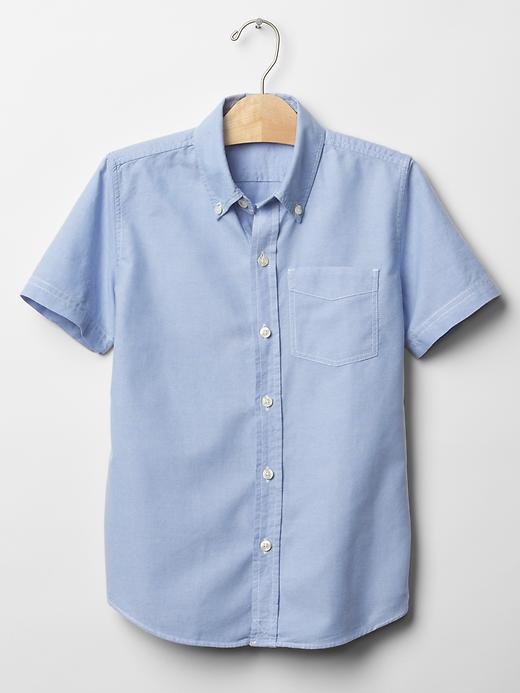 1 of 8 showing, with the color oxford blue of product Oxford shirt