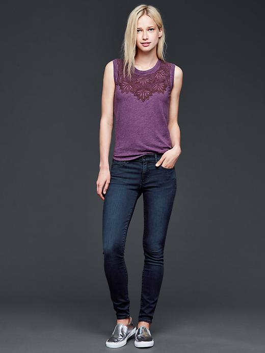 Image number 5 showing, 1969 resolution legging jean