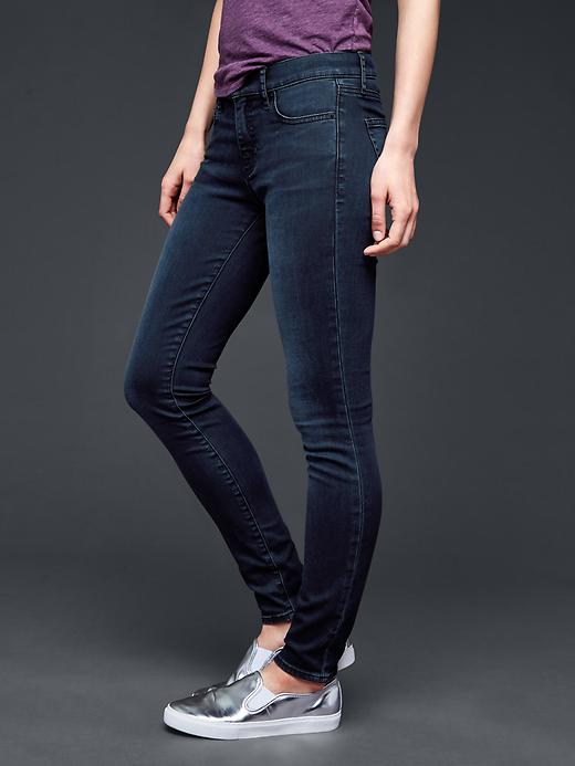Image number 3 showing, 1969 resolution legging jean