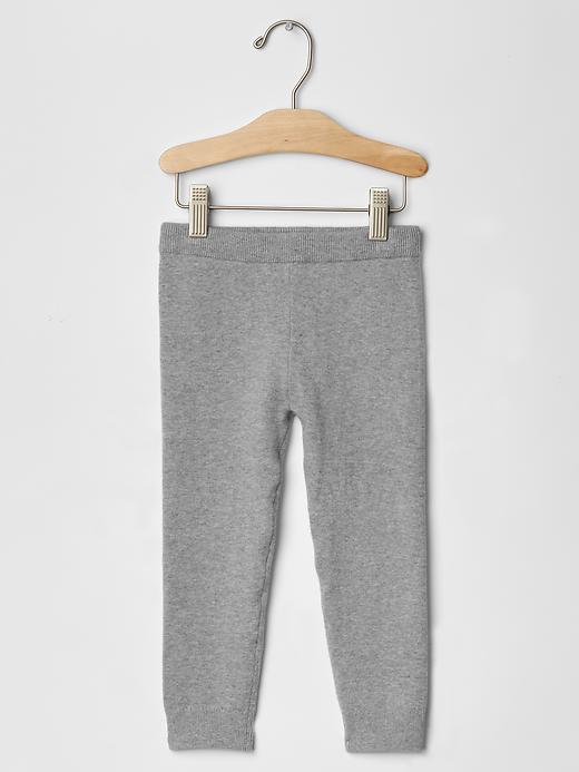 1 of 8 showing, with the color light heather gray of product Sweater leggings