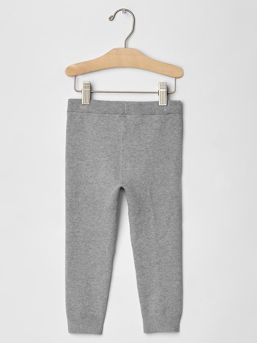 2 of 8 showing, with the color light heather gray of product Sweater leggings