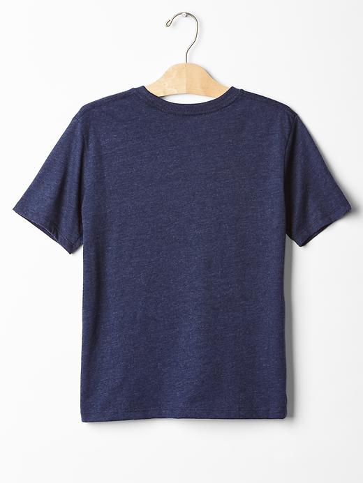 2 of 8 showing, with the color true indigo of product Graphic tee