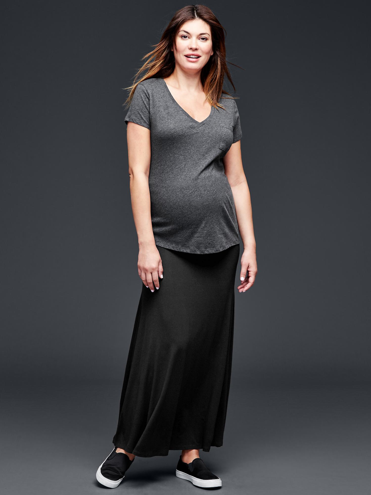 Women's plus size sales maxi skirts gap