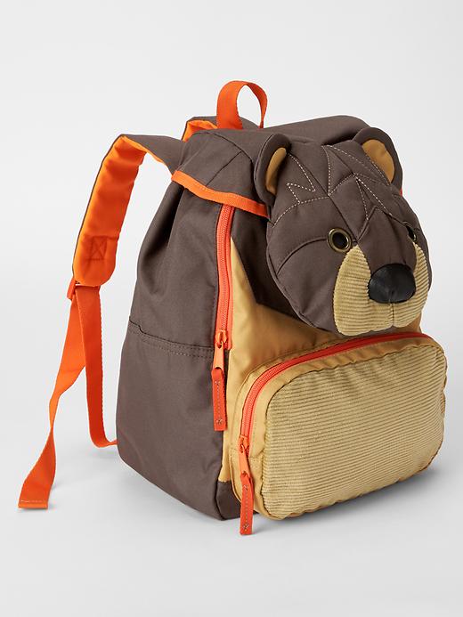 1 of 8 showing, with the color viper brown of product Bear backpack