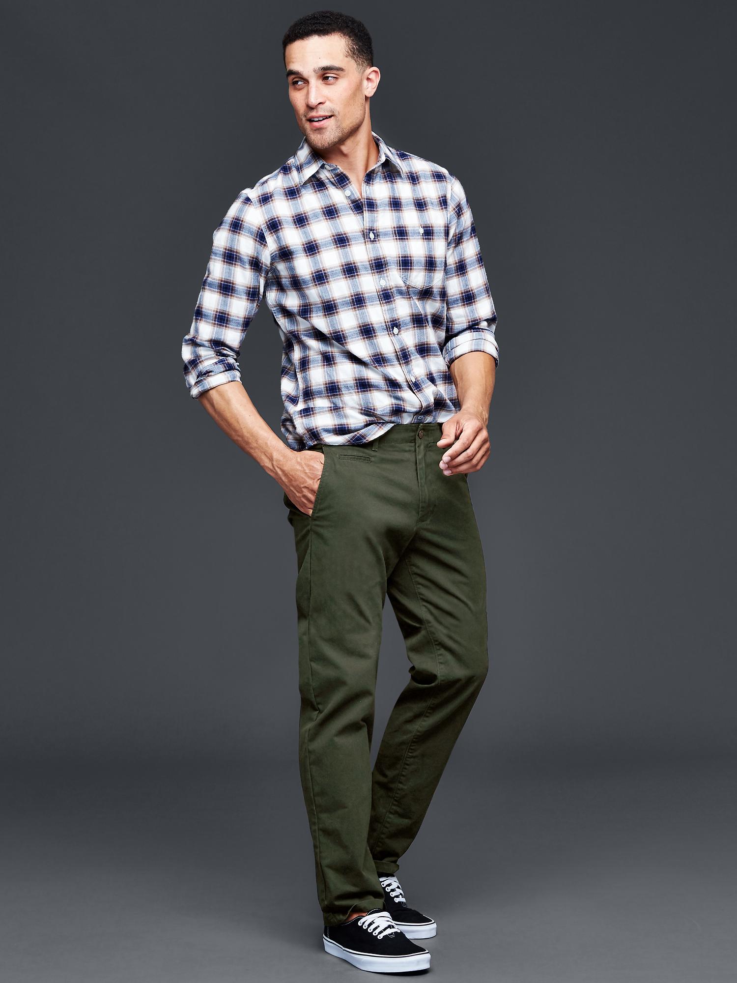 Gap lived in straight khaki 2025
