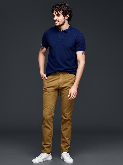 Image number 2 showing, Lived-in skinny khaki