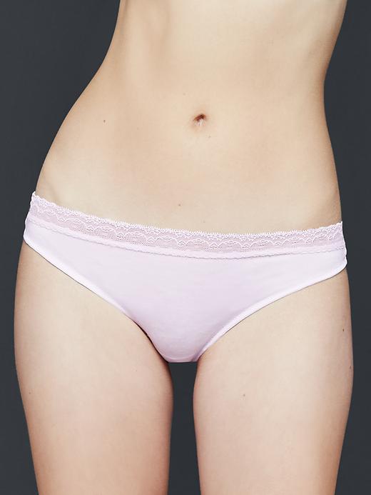 Image number 1 showing, Modal low-rise thong