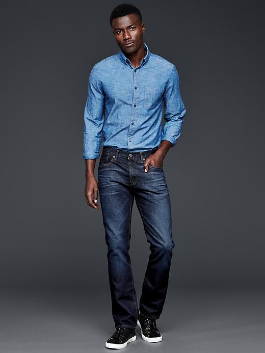 2 of 8 showing, with the color rockaway of product 1969 slim fit jeans (rockaway wash)