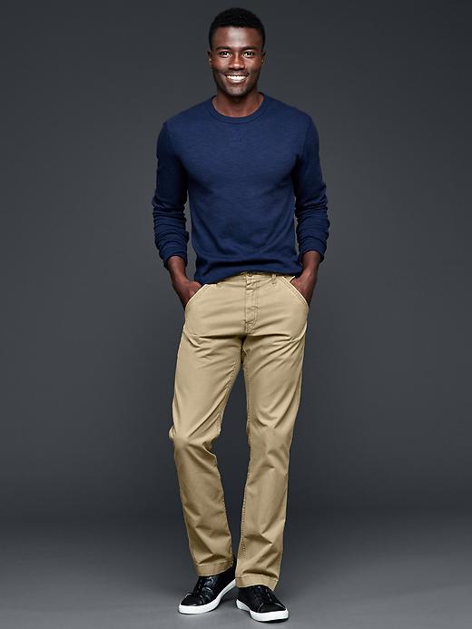 2 of 8 showing, with the color khaki of product Carpenter slim