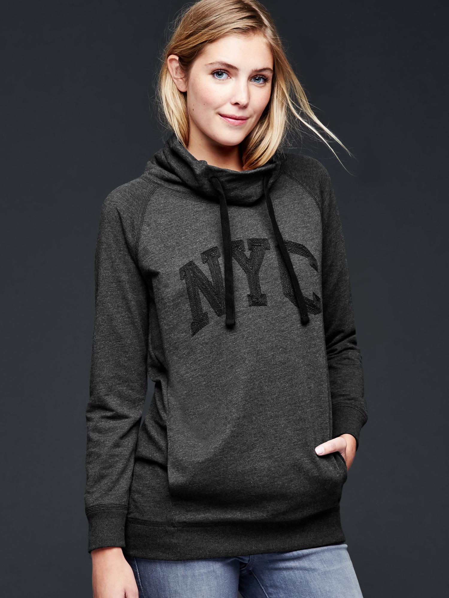 Funnel city boyfriend sweatshirt Gap