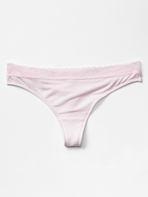Image number 2 showing, Modal low-rise thong