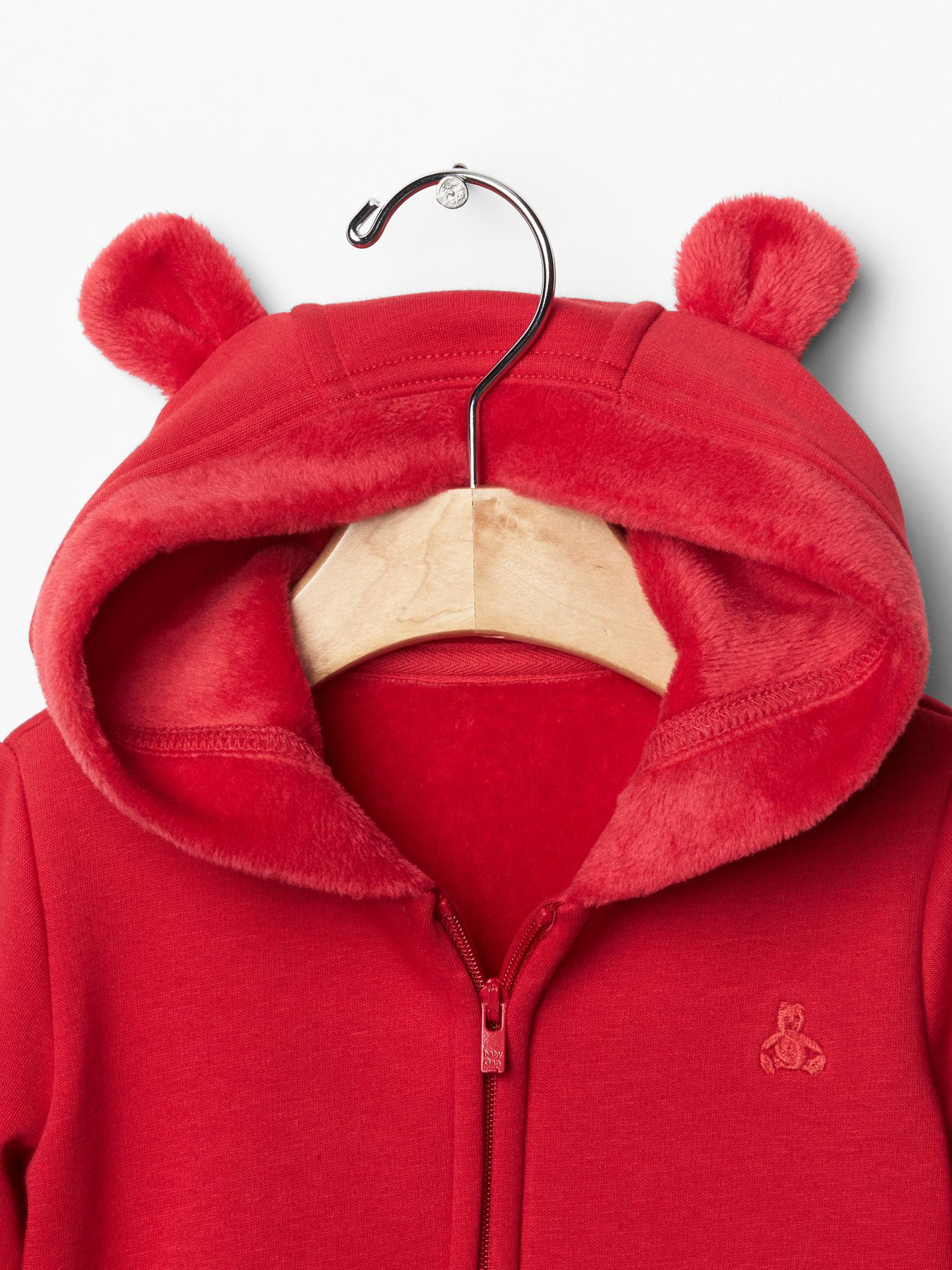 Gap fur lined hoodie sale