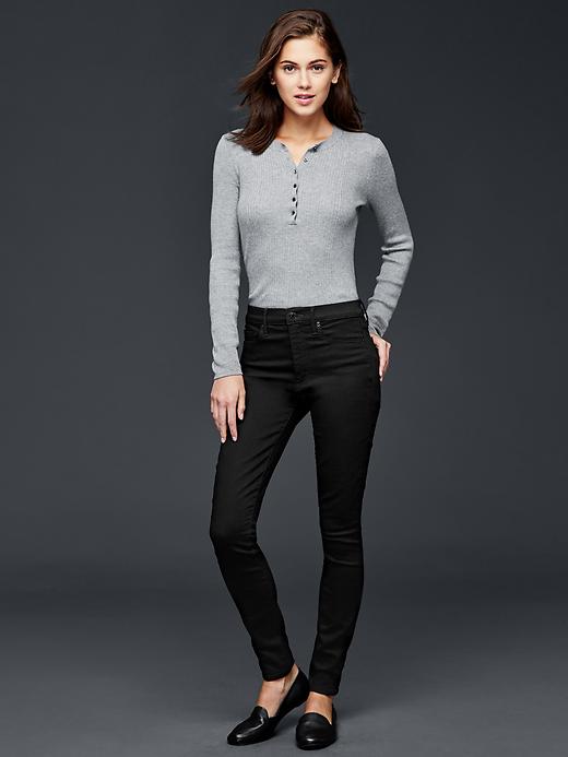 Image number 4 showing, STRETCH 1969 true skinny high rise jeans