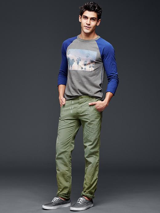 Gap + GQ NSF リペアデニム 34x32 【公式ショッピングサイト】