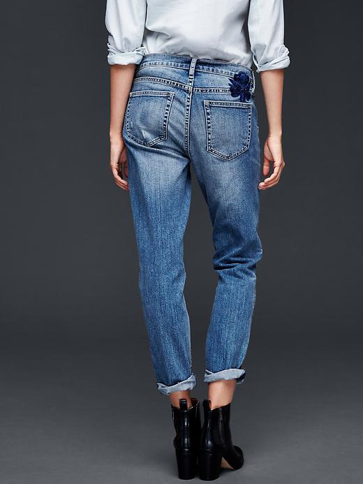 Gap outlet embroidered jeans