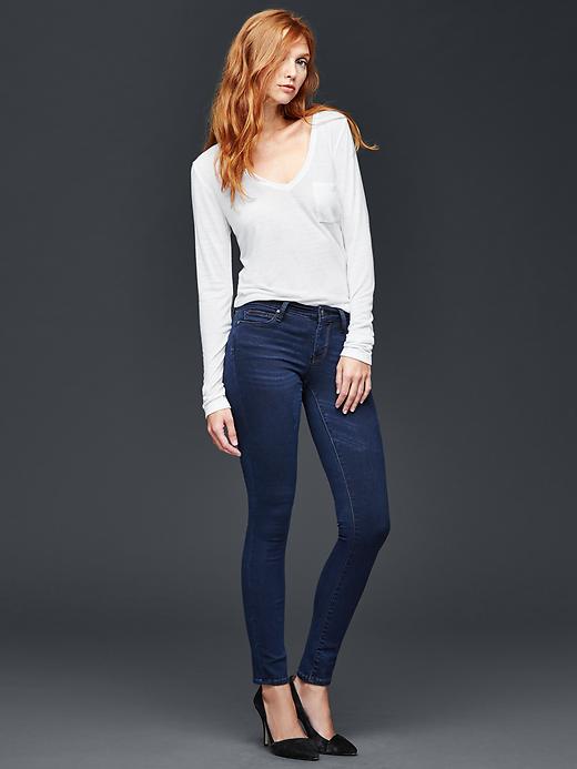 Image number 3 showing, HIGH STRETCH 1969 forever stretch legging jeans