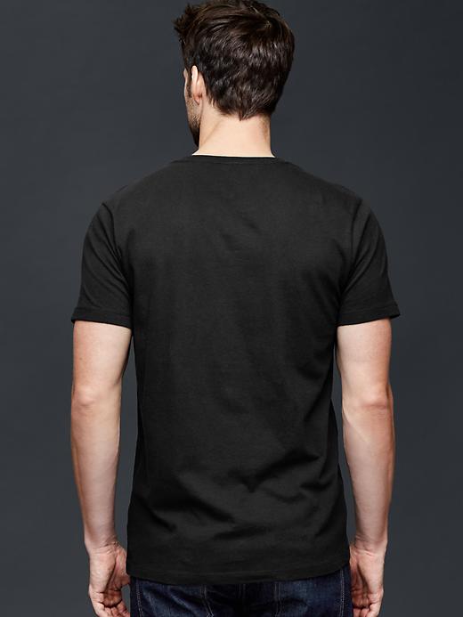 2 of 8 showing, with the color black of product Star Wars® the force t-shirt