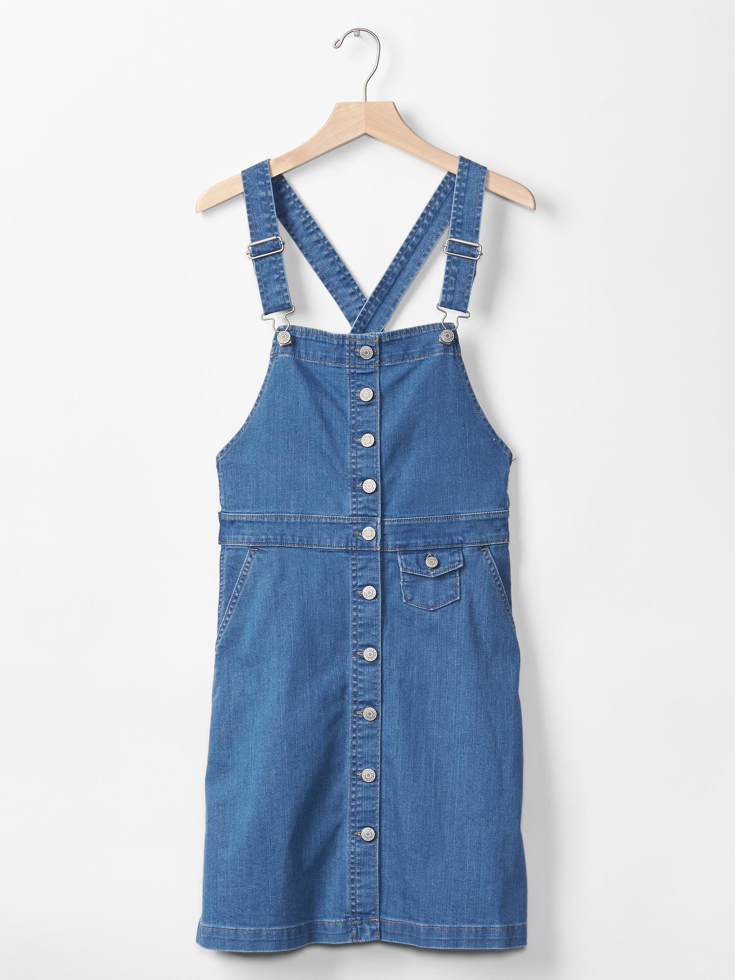 Gap denim overall shop dress