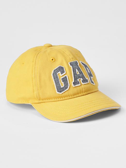 1 of 8 showing, with the color rainslicker yellow of product Logo baseball hat
