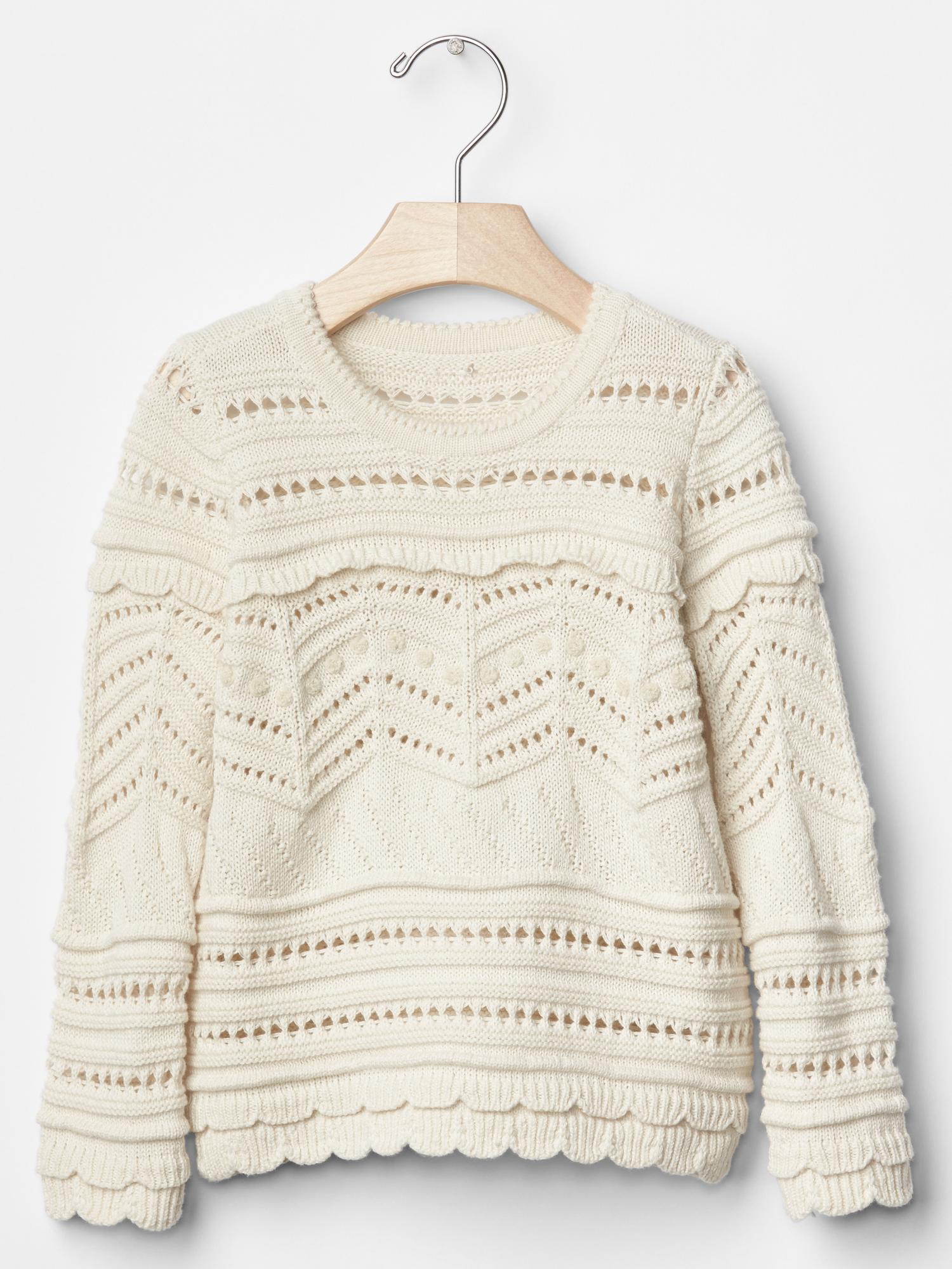 Gap on sale pointelle sweater