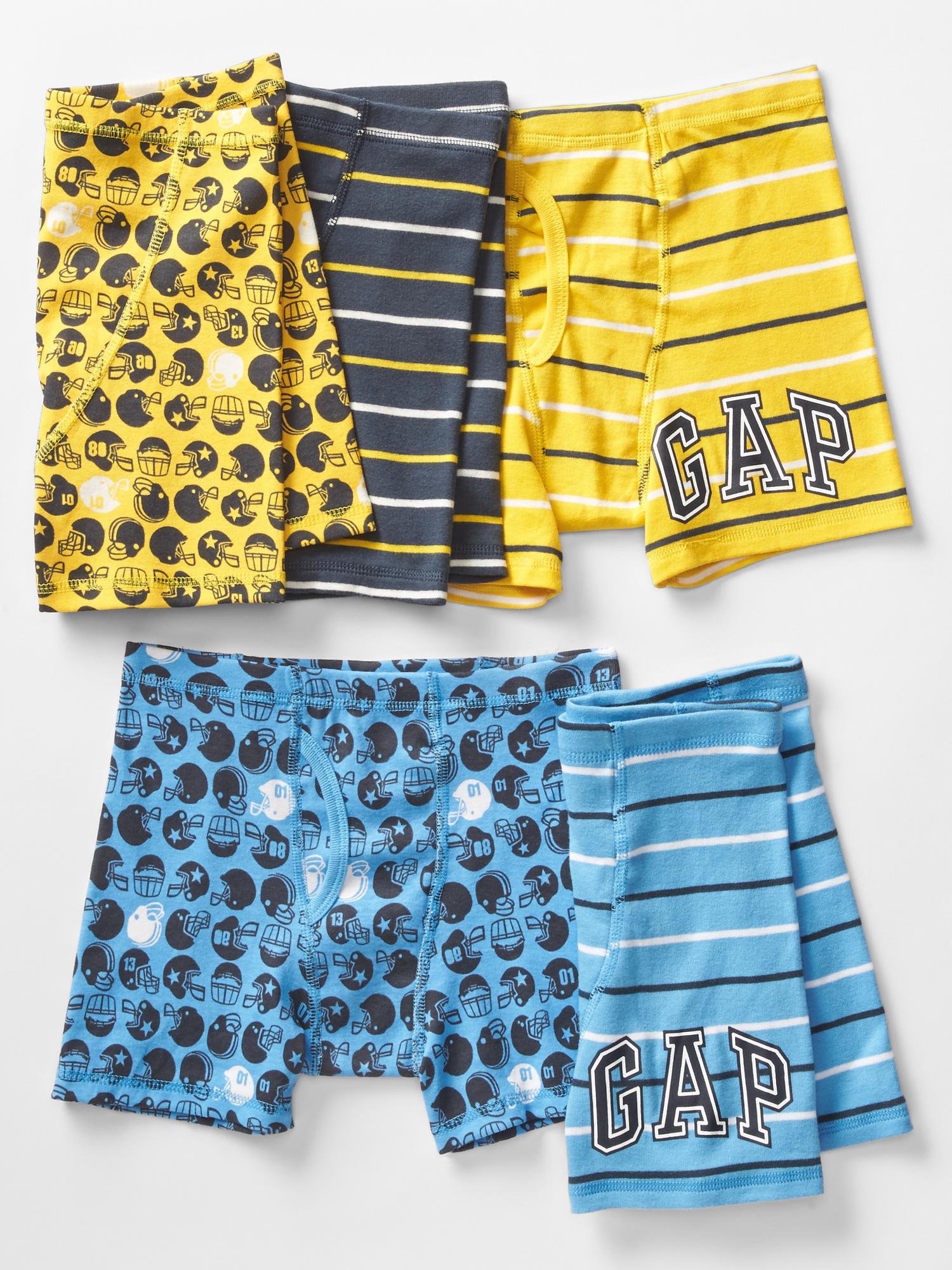 Sporty boxer brief trunks (5pack) Gap