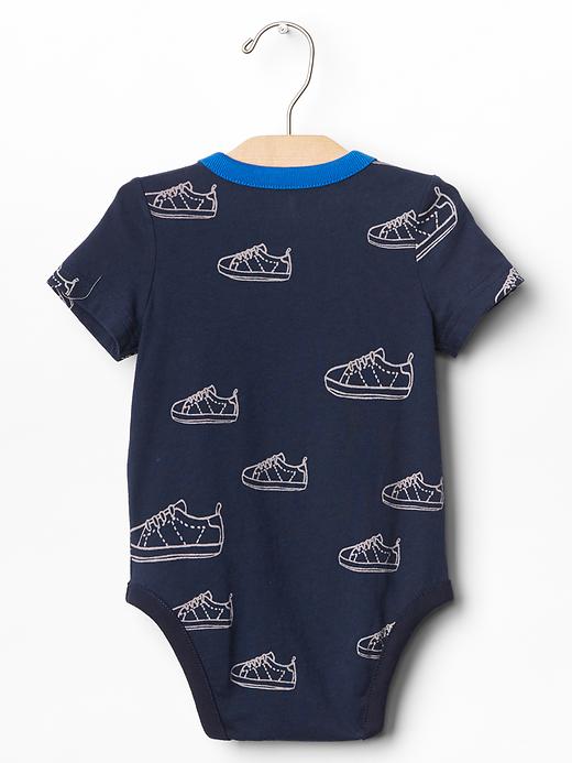 2 of 8 showing, with the color dark night of product Active play printed bodysuit