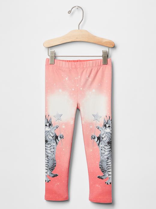 1 of 8 showing, with the color cat of product Coziest leggings